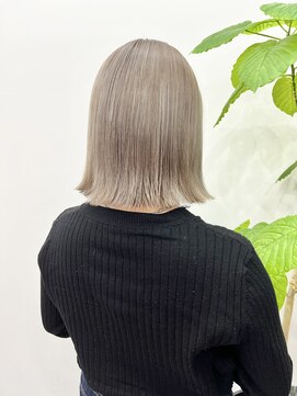 チュダック(ChuDuck) 韓国風《グレージュ》ブリーチ/ケアブリーチ/ダブルカラー