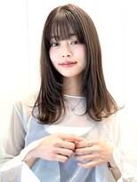 ガーデン ムサシコスギ(GARDEN MUSASHIKOSUGI)&nbsp;レイヤー 顔まわりカット フルバング 美髪 髪質改善