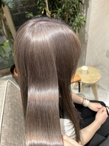 アドア 横浜(ADORE)&nbsp;【ADORE横浜】ほんのりラベンダーグレー×ブリーチ1回