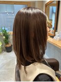 艶髪シアーベージュミディアム