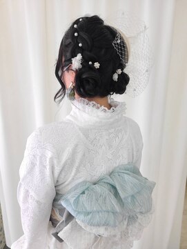 サクララ(Sakura la) 浴衣/兵児帯/W兵児帯/ツインお団子/編み込みお団子