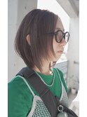 池袋HOLON【ミディアムハッシュボブ/レイヤーカット】