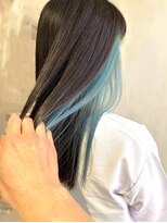 シエルブルー(ciel bleu)&nbsp;インナーカラー　水色