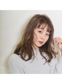 人気なベージュ/レイヤーカット/20代30代40代