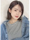 《Agu hair》小顔似カットミディ×numberA.ヘアバター