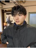 メンズツイストパーマ