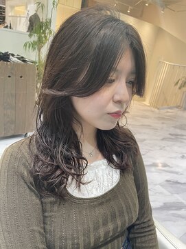 アントワープヘアー(Antwerp hair) コテ巻き風パーマ/パーマロング