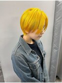 イエロー / ショート / ダブルカラー