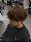 波巻きツイストスパイラルパーマ