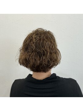 美容室プレスト 前田店 パーマスタイル