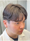 自然な毛流れでラフにキマるセンターパート×ニュアンスパーマ