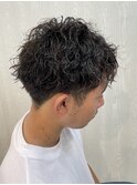 栃木メンズ波巻きスパイラルパーマシャドウパーマツイストパーマ