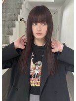 トリッカ 銀座(tricca)&nbsp;ロングレイヤー/顔まわりレイヤー/シャギーレイヤー/暖色