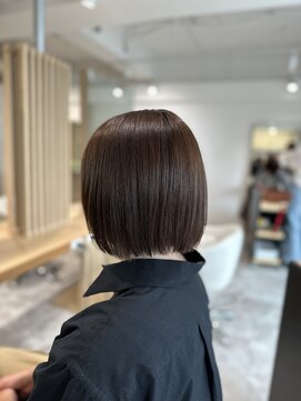 ソイクフ 四条大宮店(SOY-KUFU) レディース20代30代40代◎似合わせカットイメチェン大人ミニボブ