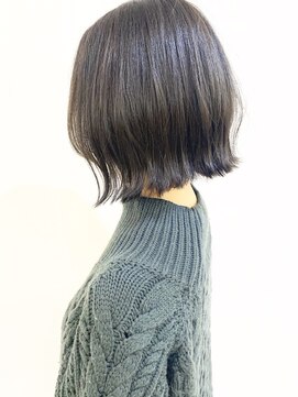モリオ フロム ロンドン 成増店 【morio成増/玉井】ボブ　暗髪　外ハネ