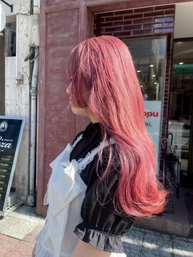 ボアップ 松山店(boappu) #ハイトーンカラー#ピンクカラー