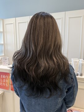 ニューヨークニューヨーク ピオレ姫路店(NYNY) 【グラデーションカラー】ミルクティーベージュ×ブラック