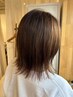 【月・火曜限定＊吉本指名】カット＋カラー＋髪質改善Tr＋クイックスパ 15400