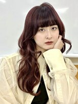 シーク 八王子(CHIC) ブリーチなしダブルカラー トレンドレッドカラー【八王子】