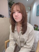 クイ(quii) ★韓国ヘアハッシュカットレイヤーカット前髪顔周りくびれヘア