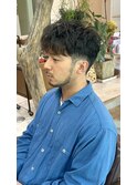 大人メンズのツーブロックショート