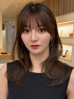 アビー(ABBEY3)&nbsp;顔周りカット小顔カット韓国ヘアくびれヘア フェイスレイヤー