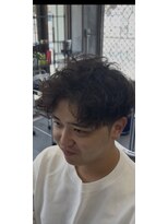 カットショップジョリー(CUT SHOP JOLLY)&nbsp;ベーシックパーマ＋ツーブロック刈り上げ