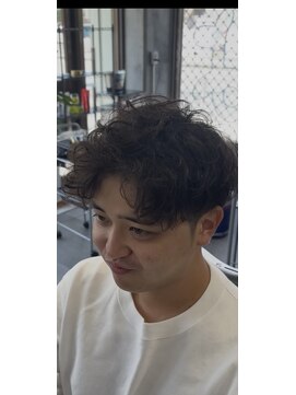 カットショップジョリー(CUT SHOP JOLLY) ベーシックパーマ＋ツーブロック刈り上げ