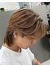 【メンズ】カット＋欧米風ハイライト　￥20000（大阪/メンズハイライト)