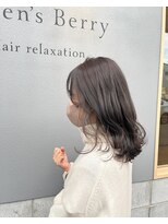 ヘアリラクゼーション クインズベリー(Hair Relaxation Queen's Berry)&nbsp;大人ガーリーインナーカラー1.14