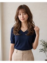 ズール 稲田堤店(ZU LU)&nbsp;韓国風くびれレイヤー×マロンベージュ
