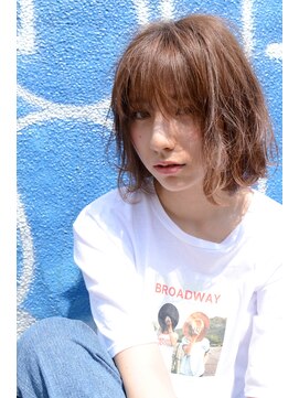 グリーン 渋谷(green) bob　layer　×　natural　milktea　color