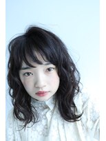 ベルエキップ(belle equipe)&nbsp;ラフさと甘さが可愛い☆小顔ボブ☆グレージュ