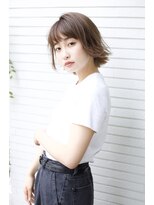 ウィーブス セタガヤ(weaves -SETAGAYA-) ［weaves-SETAGAYA-］外ハネボブ × ショートバング
