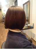 【ヘアルシェ】おすすめ♪重いボブ♪