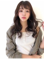 チョビー 銀座(chobii)&nbsp;グレージュ/デジタルパーマ/ゆるふわロング/小顔/可愛い/高柳