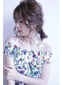 【hair design D.c.t】編みおろしスタイル