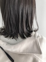 ネイヴィル(navile)&nbsp;ダークグレージュ×外ハネボブ◎