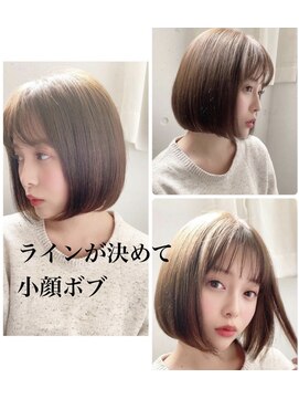 リノ 吉祥寺(Lino kichijoji) 小顔ボブ　小顔ヘア　リノ吉祥寺