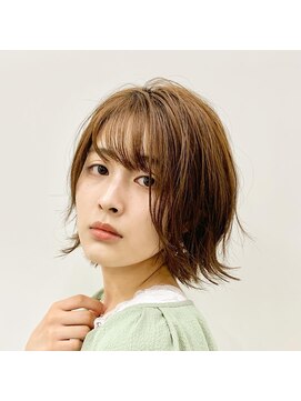 イリヤオブヘアーデザイン(ilya of hair design) ショートボブ・外ハネスタイル