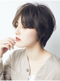  ボブ/カーキグレージュ/大人かわいい[恵比寿/恵比寿駅]