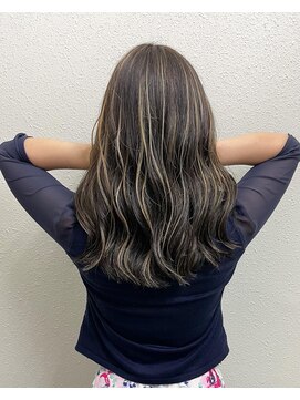 アウルム 下北沢(aurum) 【ロング】グレージュハイライト♪