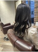 ブルーグレージュロング