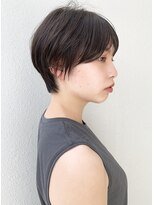 モリオ フロム ロンドン サッポロファクトリー店(morio FROM LONDON)&nbsp;【morio札幌】札幌ショート　大人かわいい黒髪マッシュショート