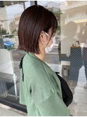 アンバー/切りっぱなしボブ