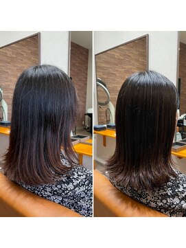 ルスリー 大分店(Lsurii) 髪質改善カラー