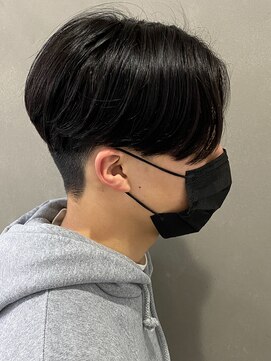 エルマーク(L-MARK) ニュアンスパーマセンターパートサイドパート韓国カルマパーマ