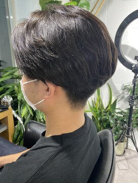 シェル 吉祥寺(shell) メンズパーマ×センターパート♪