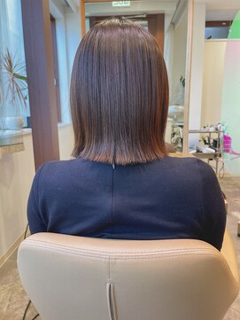 インビテーション 名古屋(invitation) #髪質改善×ボブ