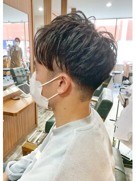 ビーチ ヘア メイク 綱島店(BEACH hair make) ツーブロック☆アップバング